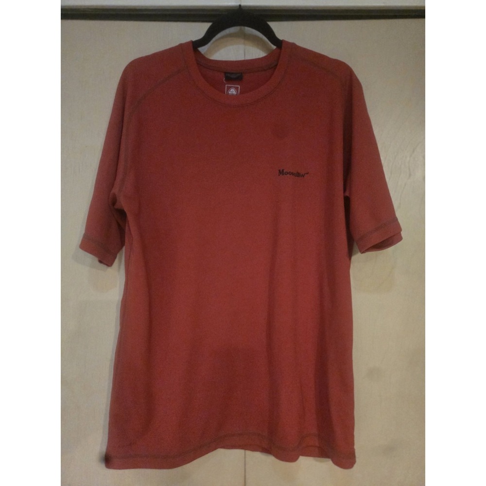 Vintage Nike ACG Moosejaw Performance T Shirt Mens XL Orange Outdoor Hiking...